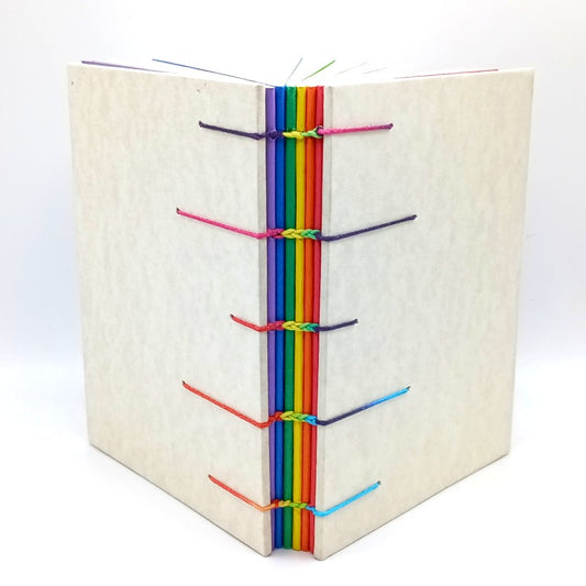 Pride Rainbow Coptic Blank Books