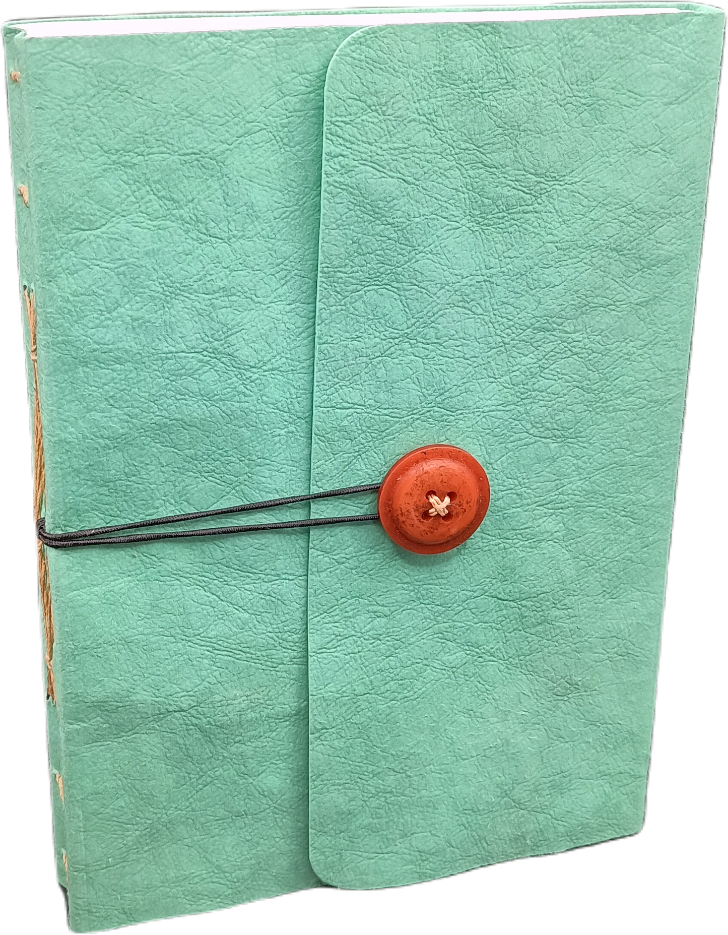 Medium Medieval Longstitch Journal in Turquoise
