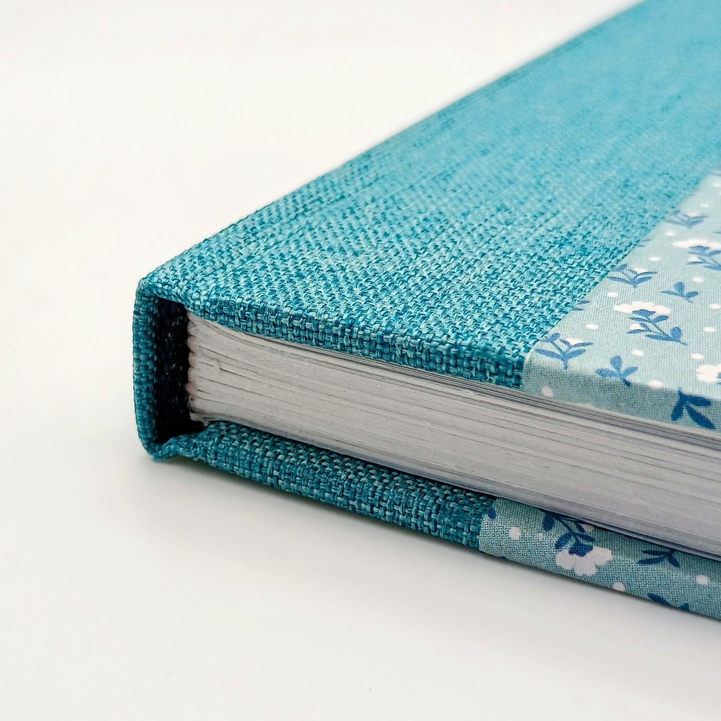 Blue Flower Lined Journal