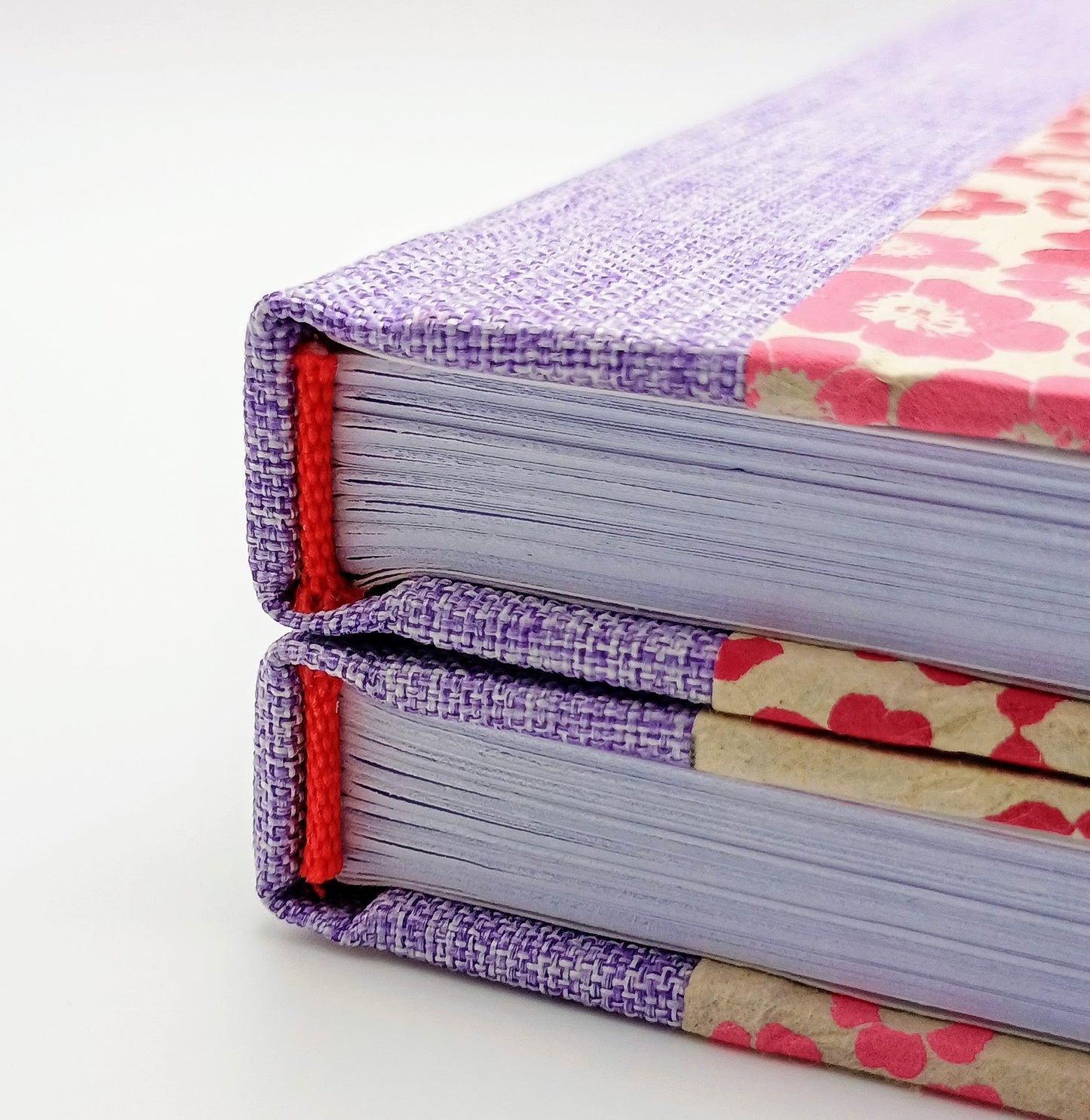 Pink Floral Handmade Journals