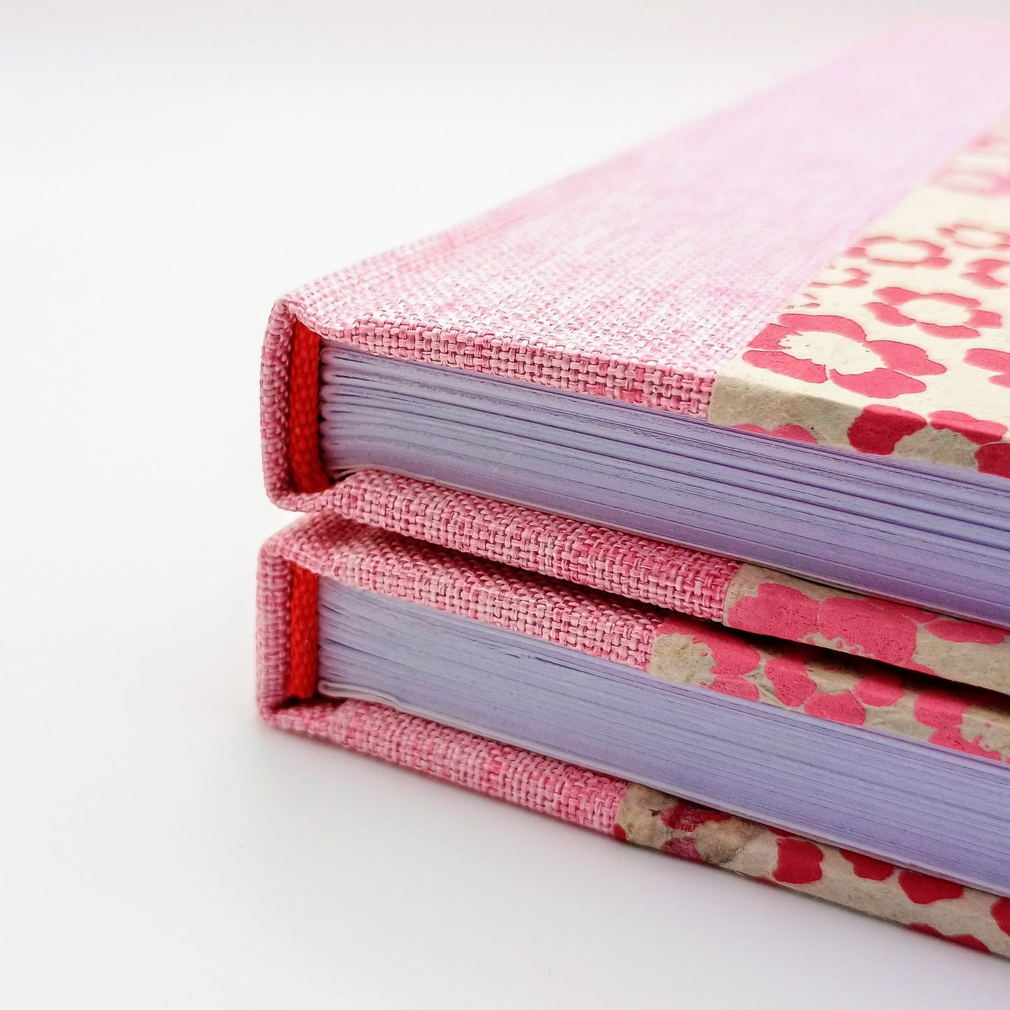 Pink Floral Handmade Journals