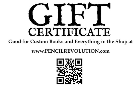 Pencil Revolution Press Giftcard