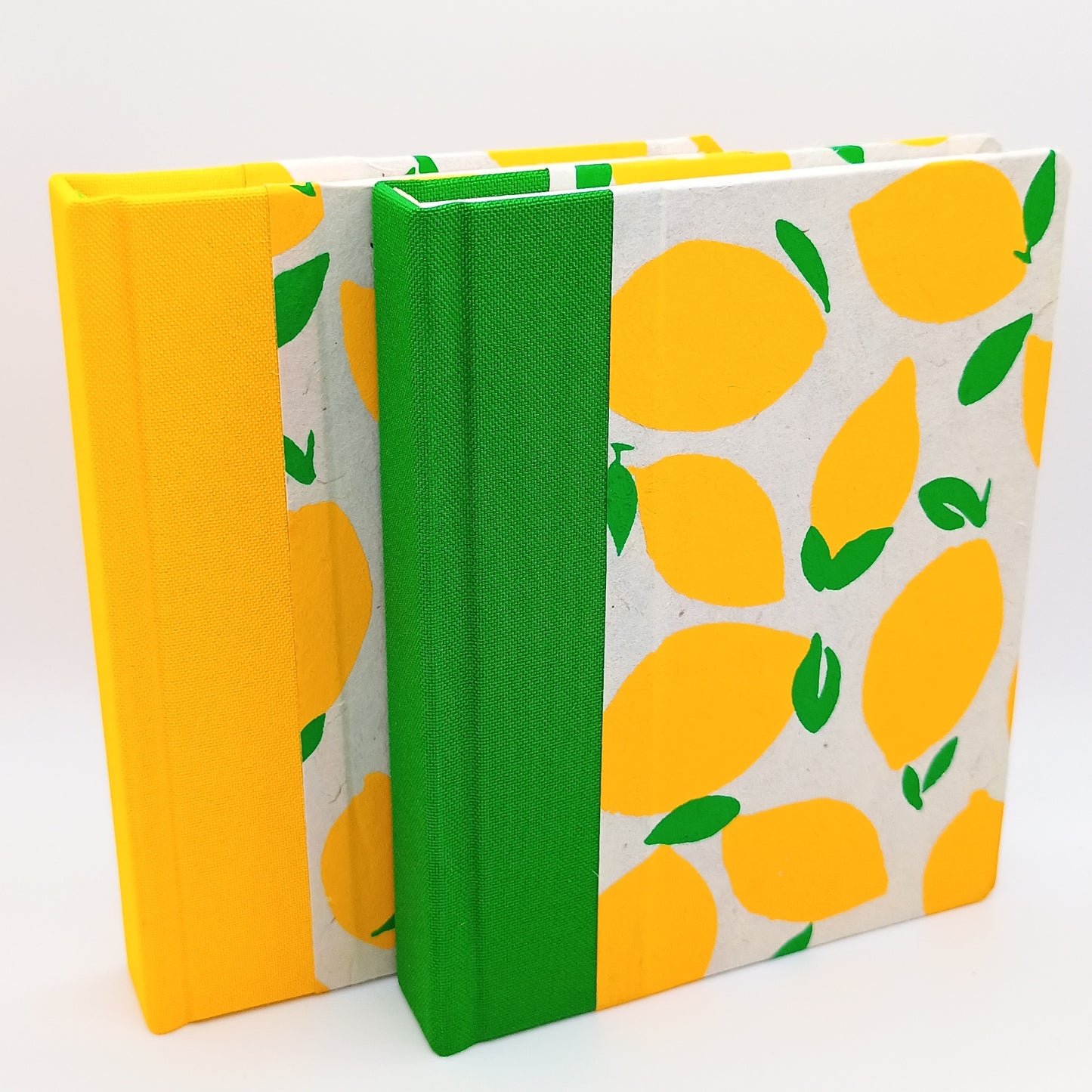 Portable Lemon Handmade Paper Journals