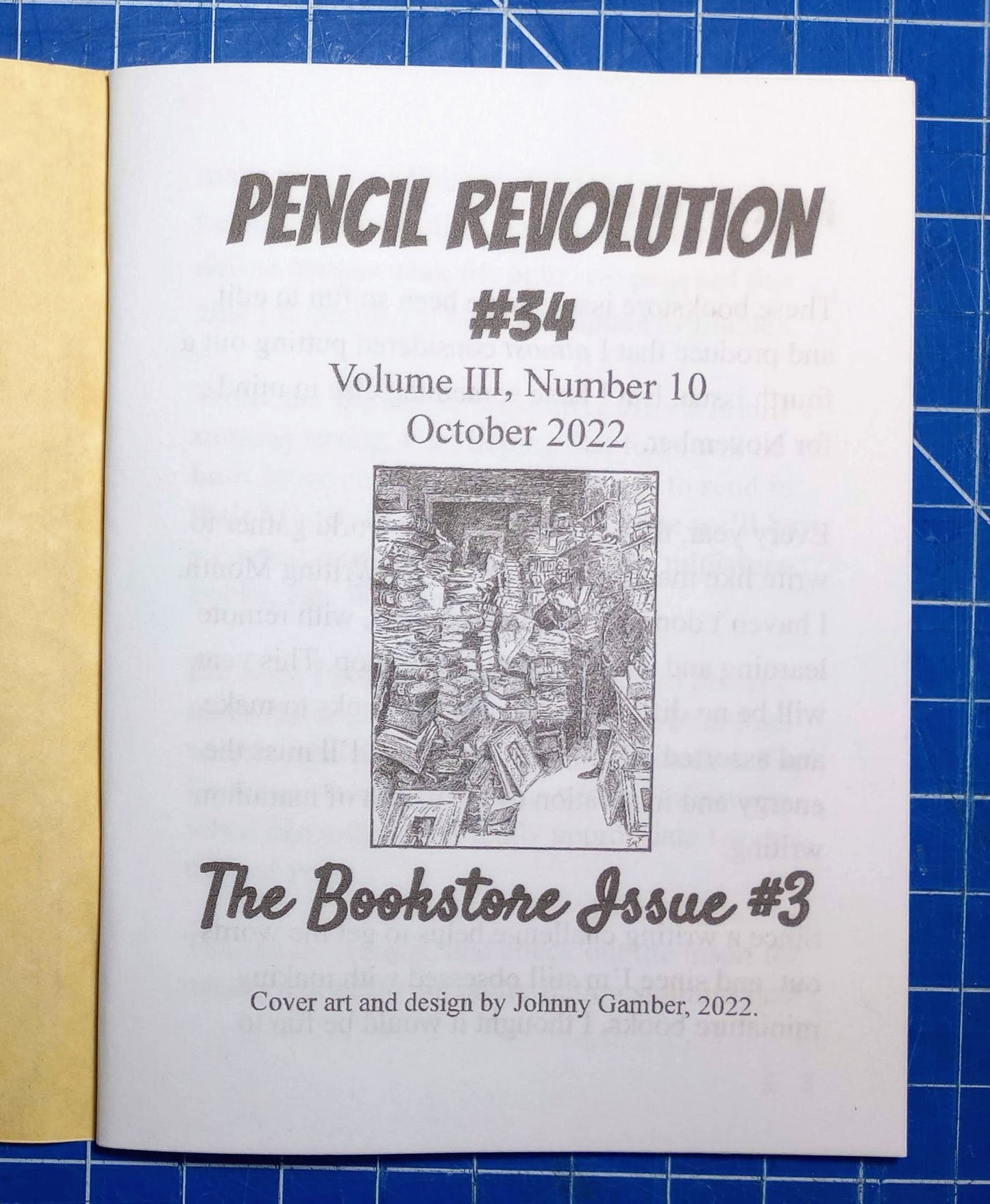 Pencil Revolution Zine No. 34: The Bookstore Issue #3